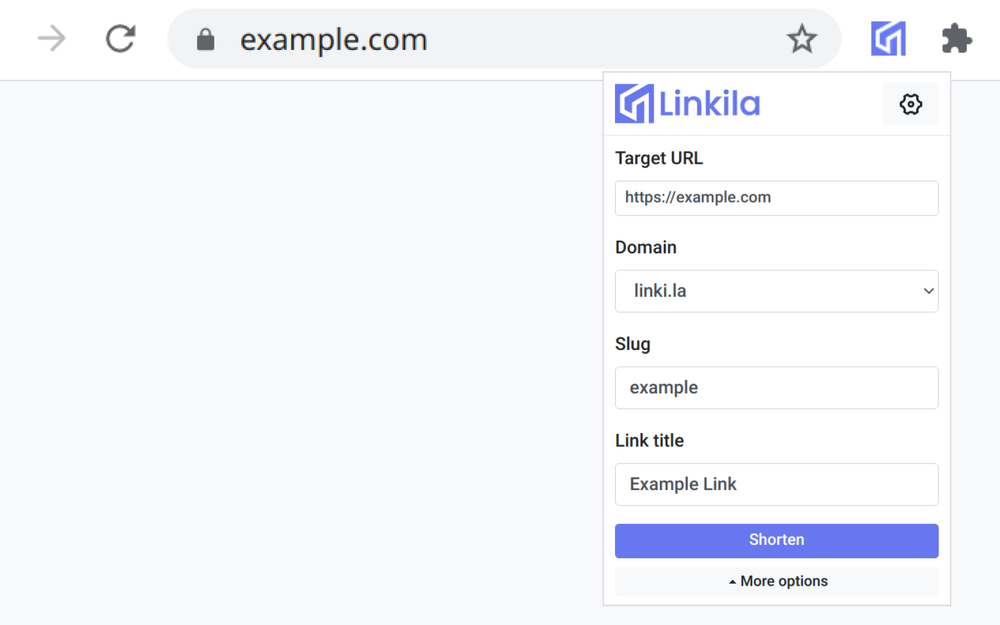 Linkila - Delightful and powerful branded short URL service